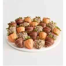 Fresas gourmet bañadas en chocolate (media docena)