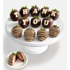 Gracias, fresas cubiertas de chocolate belga artesanal