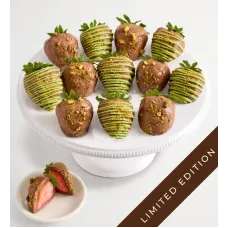 Fresas cubiertas de chocolate de Dubái (media docena)