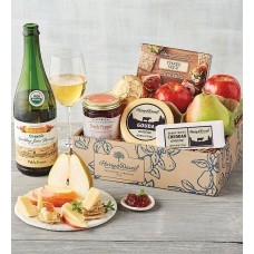 Caja de regalo de frutas y quesos para días soleados