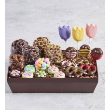 Caja de regalo de bombones belgas de primavera