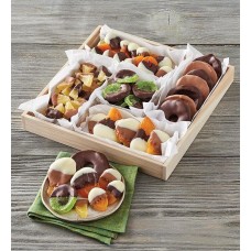 Frutas secas bañadas en chocolate belga