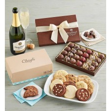Galletas, trufas de chocolate y vino de Cheryl (Galletas, trufas de chocolate y vino rosado de Cheryl)