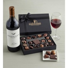Colección de chocolateros Scharffen Berger - 20 piezas con mezcla de vino tinto Freehaven Cellars