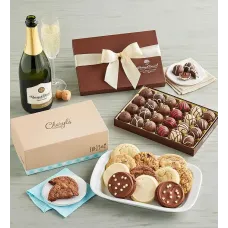 Galletas, trufas de chocolate y vino de Cheryl (Galletas, trufas de chocolate y vino rosado de Cheryl)