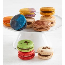Surtido de 10 macarons para amantes del chocolate