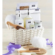 Cesta de regalo Denarii Lavender Spa (Cesta de spa Denarii Lavender Deluxe)