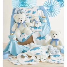 Cesta de regalo cómoda para bebé recién nacido niño