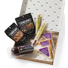 Caja de regalo de delicatessen de lujo