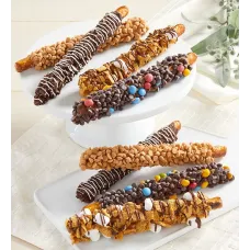 Barras de chocolate Pretzels