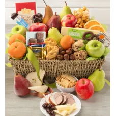 Cesta de frutas y dulces exclusiva (Cesta de frutas y dulces exclusiva)