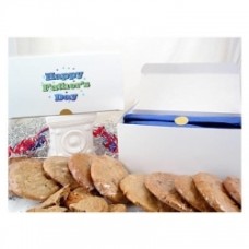 Caja de galletas de regalo del día de padres