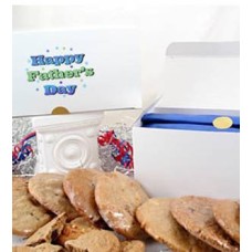 Caja de regalo de galletas sin gluten para el Día del Padre (1/2 docena)