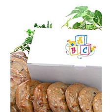 Caja de galletas sin gluten para bebé (media docena)