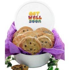 Lata de galletas gourmet sin gluten para recuperarse (1 docena)