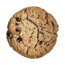 Galletas de mantequilla de cacahuete con pepitas de chocolate sin gluten (media docena)