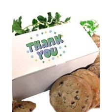 Caja de galletas gourmet sin gluten de Thank You Gift (1/2 docena)