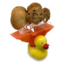 Maceta de regalo con forma de patito