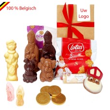 Bolsita de regalo de San Nicolás con figuras y dulces de Callebaut - 2025