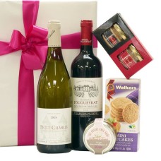 St. Emillion Grand Cru Y Un Petit-Chablis Blanco Con Foie Gras