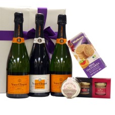 Trio Veuve Clicquot Y Foie Gras De Regalo