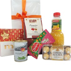 Dulce y salado combinados como regalo