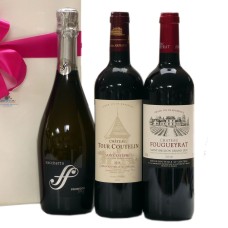 Burbujas italianas con dos vinos top franceses