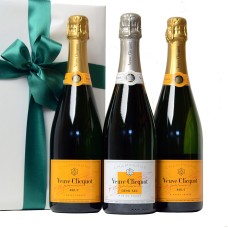 Trio Veuve Clicquot Brut Y Demi-Sec De Regalo