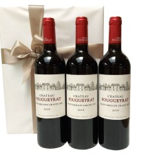 Trío Saint-Emilion Grand Cru francés Château Fougueyrat