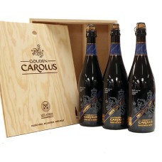 Trío de cerveza belga de lujo Imperial Dark