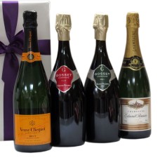 Cuatro Veces Top Bubbles Veuve Clicquot Gosset Y E. Roussin
