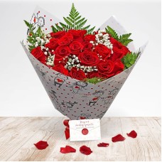 24 rosas rojas