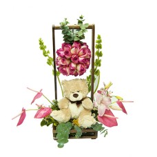 Arreglo floral para cumpleaños-9