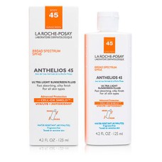 La Roche Posay Otros 4.2 oz Anthelios 45 Fluido Protector Solar Ultraligero para el Cuerpo