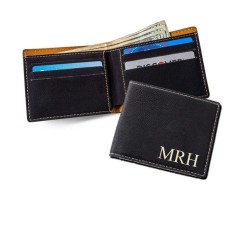 Billetera plegable personalizada - Monograma