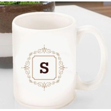 Initial Motif Tazas de café