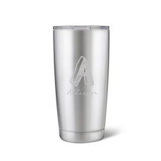 20 oz Taza inicial cepillada del acero inoxidable