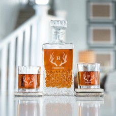 Juego de decantador de whisky Kinsale de 24 oz