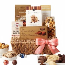 Cesta de regalo de dulces para el Día de la Madre