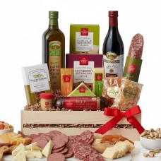 Caja de regalo de madera Ultimate Meat &amp; Cheese