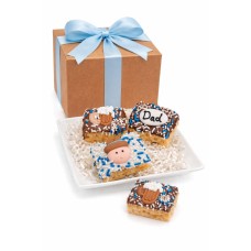 Mini caja de regalo crujiente para el Día del Padre