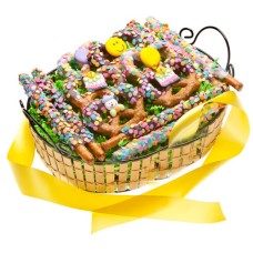 Feliz Cumpleaños pretzel Giftbasket