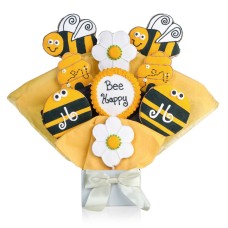 Ramo de galletas Bee Happy (5 galletas)
