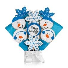 Ramo de galletas para las fiestas de invierno (5 galletas)