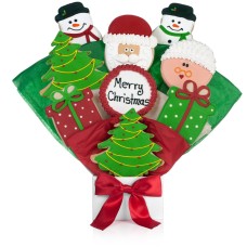 Ramo de galletas navideñas (5 galletas)