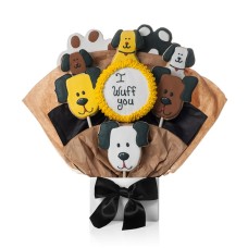 Los cachorros N patas de la galleta de Bouquet (5 cookies)