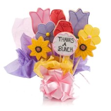 Thanks a Bunch Cookie Bouquet (9 Cookies)