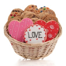 Canasta de Regalos Lovely Hearts Cookie
