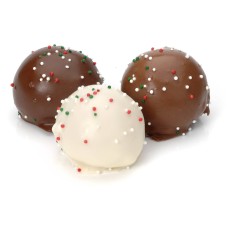 Pastelitos navideños de trufa belga