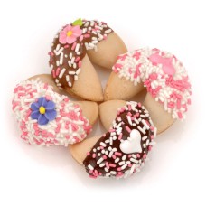 Galletas de la fortuna gourmet del día de la madre, envueltas individualmente